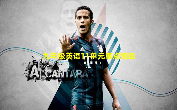 九年级英语11单元重点短语