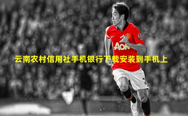 云南农村信用社手机银行下载安装到手机上