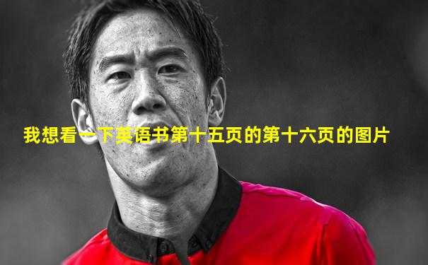 我想看一下英语书第十五页的第十六页的图片