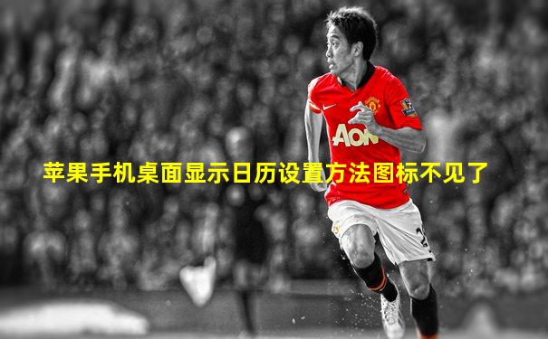 苹果手机桌面显示日历设置方法图标不见了