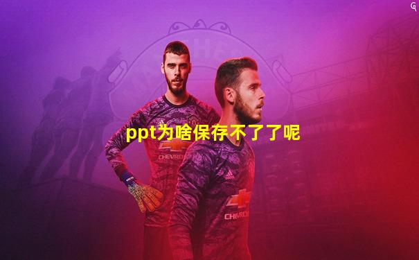 ppt为啥保存不了了呢