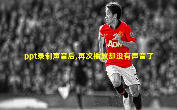 ppt录制声音后,再次播放却没有声音了