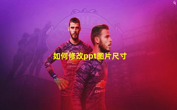 如何修改ppt图片尺寸