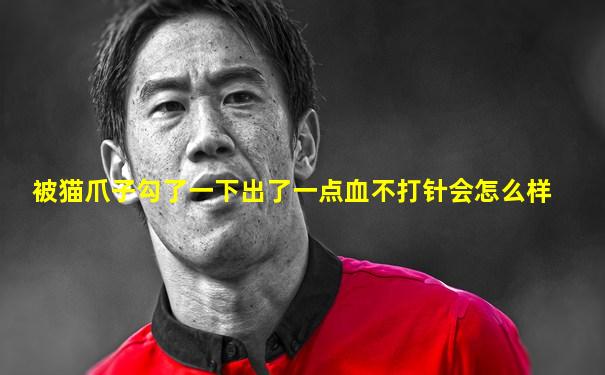 被猫爪子勾了一下出了一点血不打针会怎么样